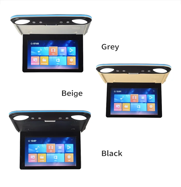 Good Quality 11.6 inch Car Roof Ceiling Filp Down monitor 8 Core 2+32G Android 12 with WIFI Google YouTube USB Remote Control