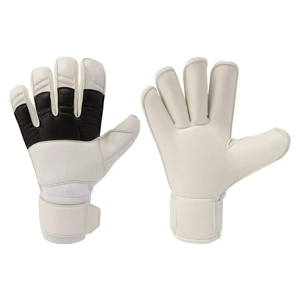 Custom Design German Latex Profional Goalkeeper Gloves for Adults Youth OEM Sialkot Made Football Gloves with Finger Protection