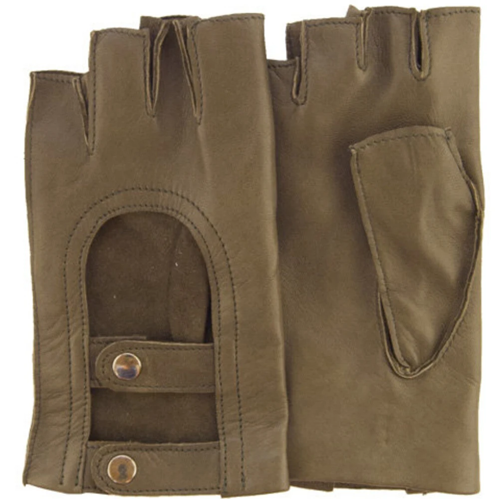 A Grade Soft Goatskin Grain Leather Driving Construction Industrial Goat Skin Working Gloves For Men genuine Drivinge Gloves