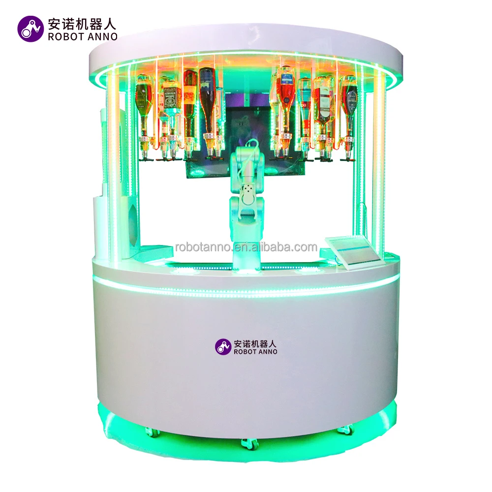 New Vending Machine 2024 Robot Bartender Cocktail Machine Drinks Bar Butler Machine Indoor Use