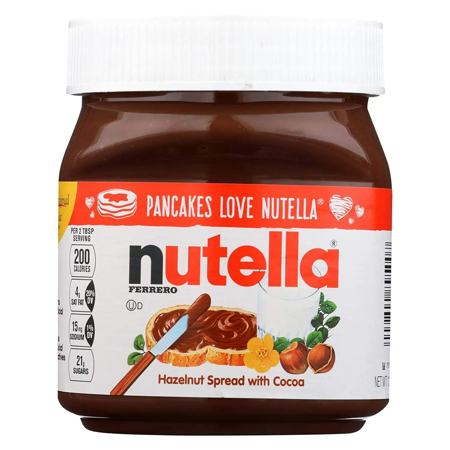 Worldwide 2022 Leading Exporters For Nutella 15g 52g 350g 400g 600g 750g 800g / Hazelnut Nutella Ferrero For sale / chocolate