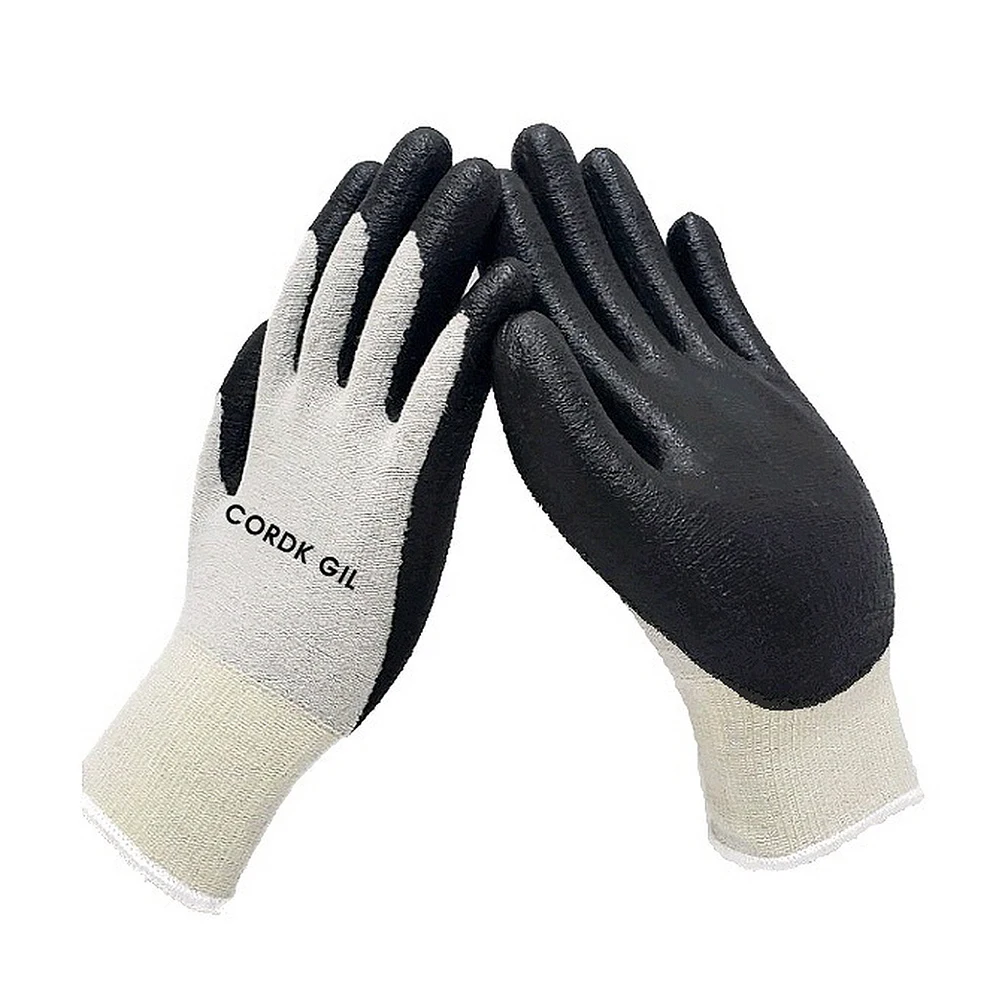 Перчатки рабочие с нитриловым покрытием бамбуковые перчатки для садоводства