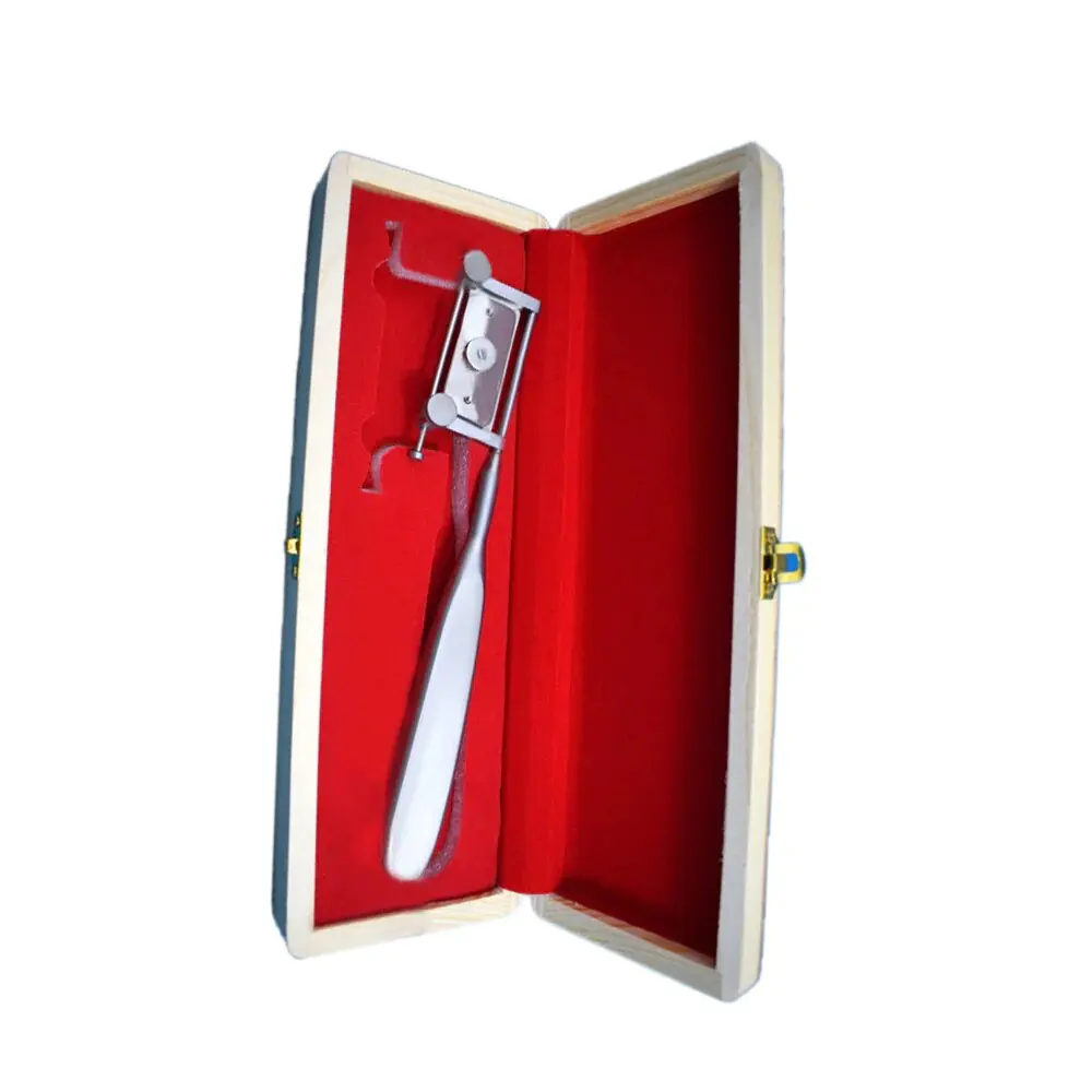 Medical Surgical Adjustable Dermatome Silver Skin Graft Knife With Blades 19 Cm Packed Wooden Box Tonsil & Cartilage Knives ISO