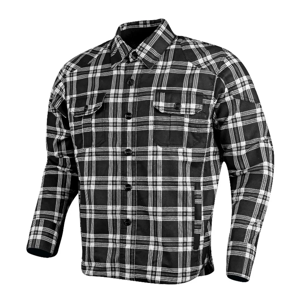Motorbike Motorcycle Shirt Reinforced Lining Shirt Made with Motorbike Shirt Fire Retardant