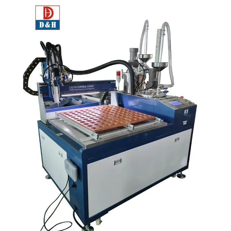 vacuum epoxy resin vacuum casting machine doser ab component potting equipment