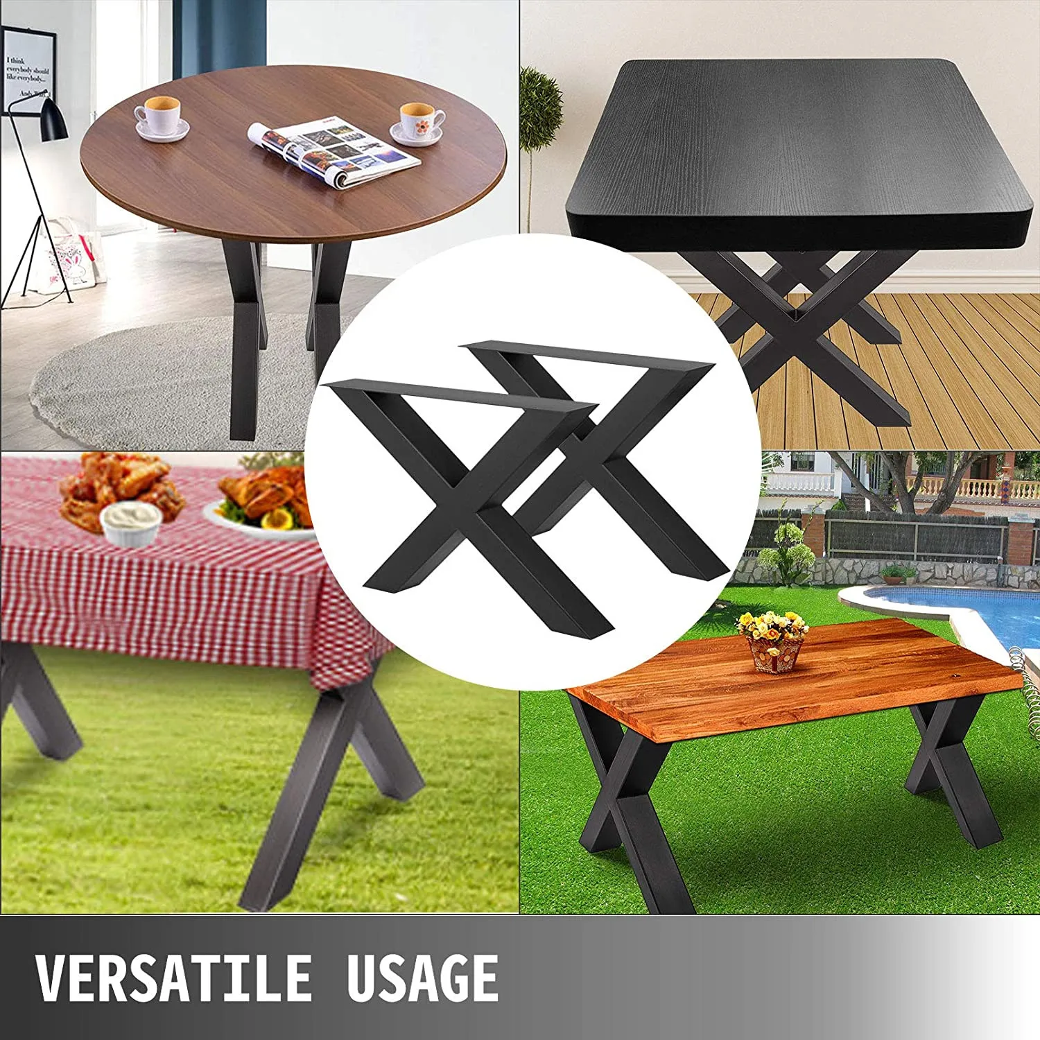 Sofa Legs High Quality Material Cabinet Feet Tapered Living Room Furniture Feet Metal Black Cover Satin Kitchen OEM Hot Steel