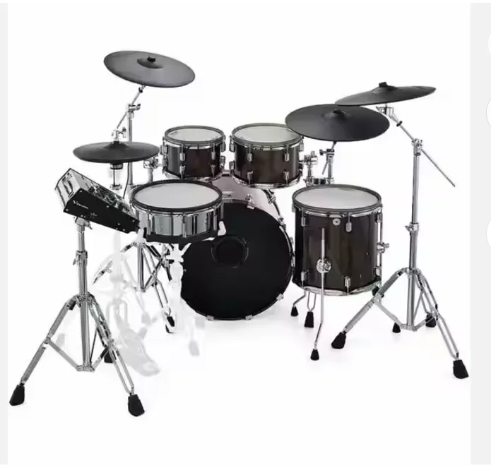Brand New Professional Rolland VAD706-GE E-Drum Set Bundle Complete Professional Instrument Kit with Snare Drum for Sale