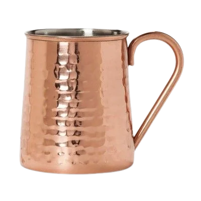 Plain Design Copper Mug Top Selling Elegant Design Hammered Design Luxury Drinkware Factory Bulk Price with Health Benefits