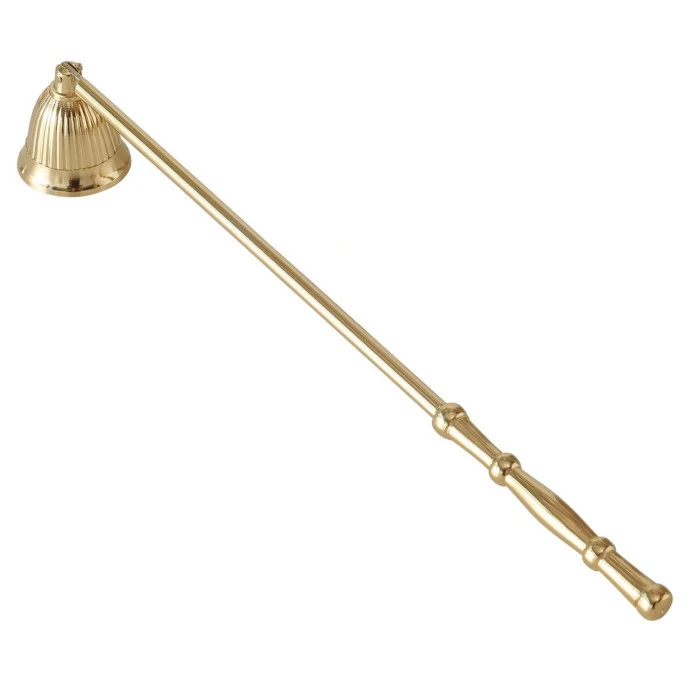 Metal Aluminum Candle Snuffer Gold Finished Unique Design For Home Decoration Candle Wick Snuffer Extinguisher For Candle Lovers