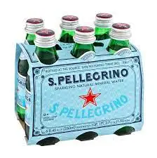 S.Pellegrino Sparkling Natural Mineral Water 16.9 fl oz. (24 Pack)