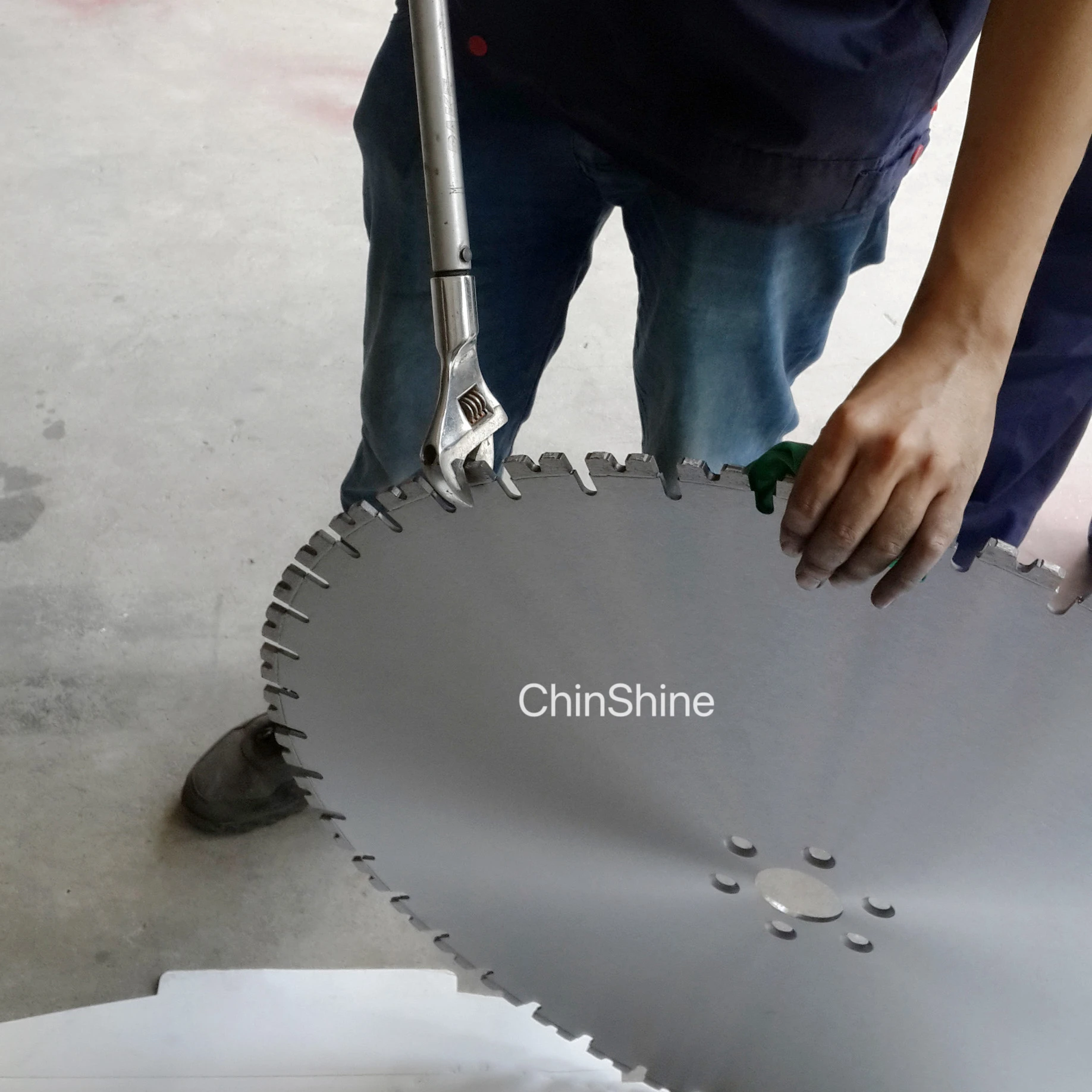 Laser weld concrete wall saw blade with diameter 800mm U shape segment