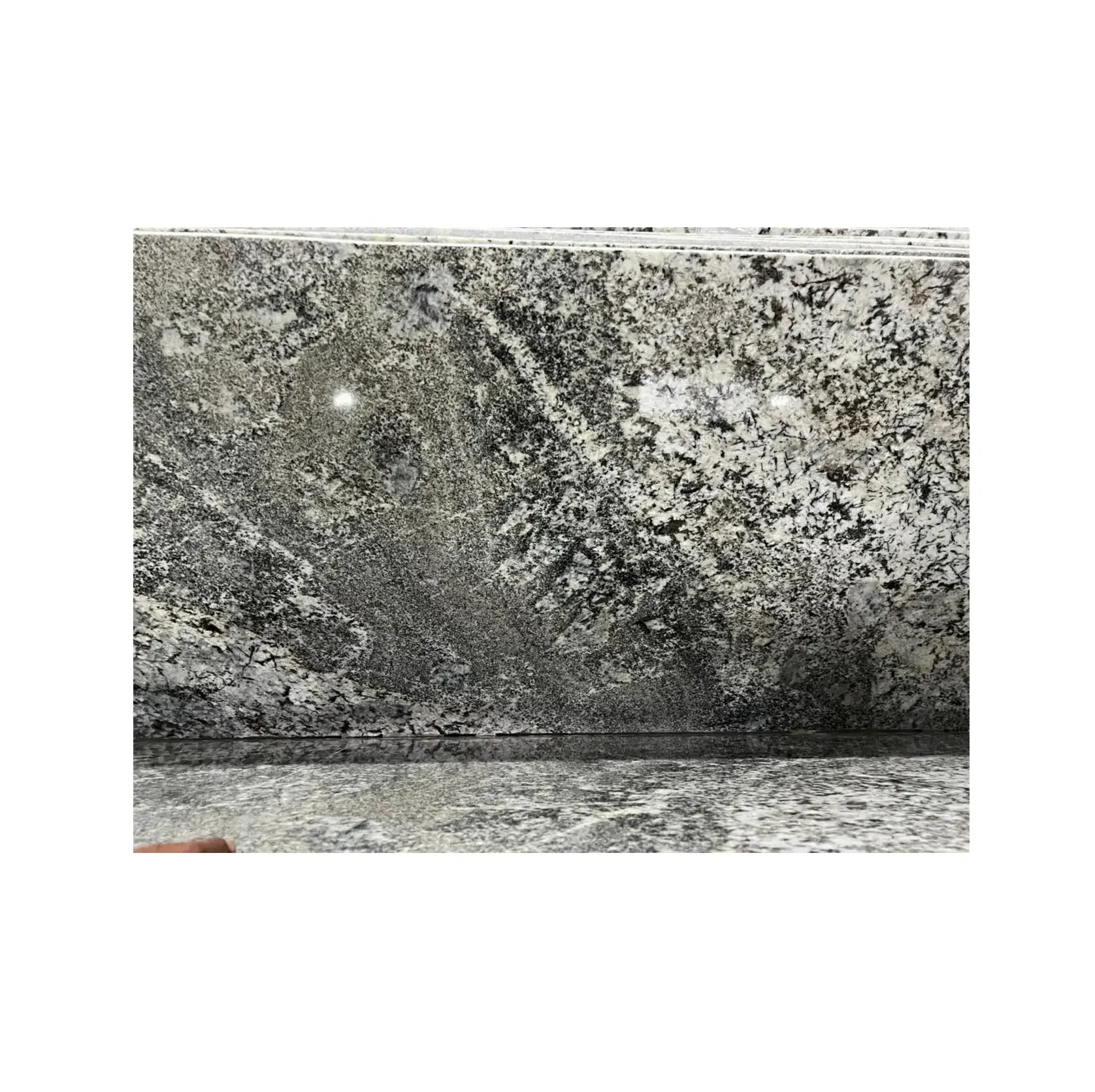 New Luxury Modern Design Alaska Mix Mat Marble Slab Natural Stone for Floor Beautification is Ready for Customers Globally