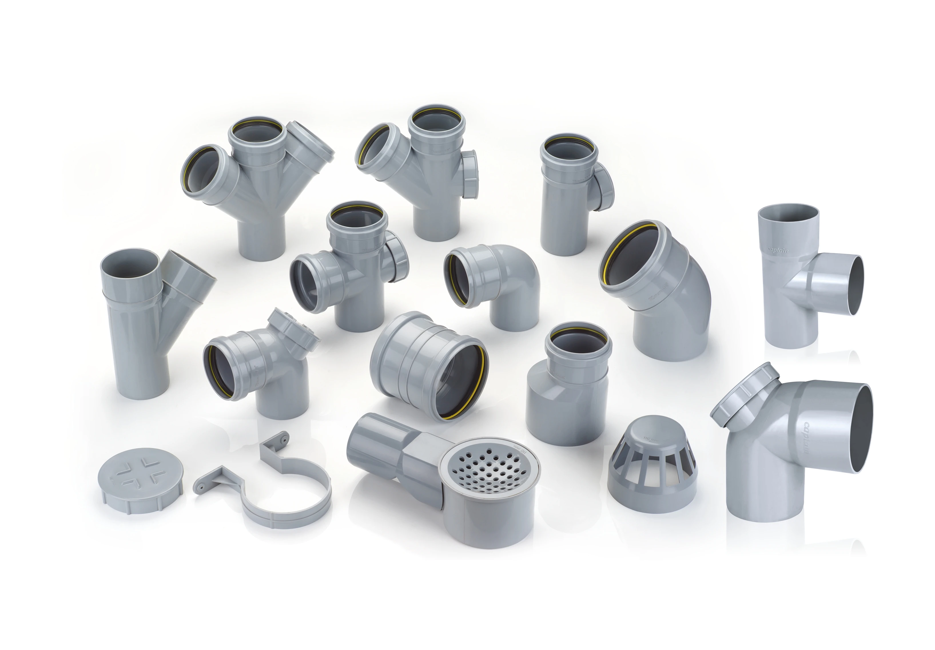 Indian Professional custom ASTM-D-2665 standard PVC swr pipe PVC swr pipe S type trap for pipe and fitting