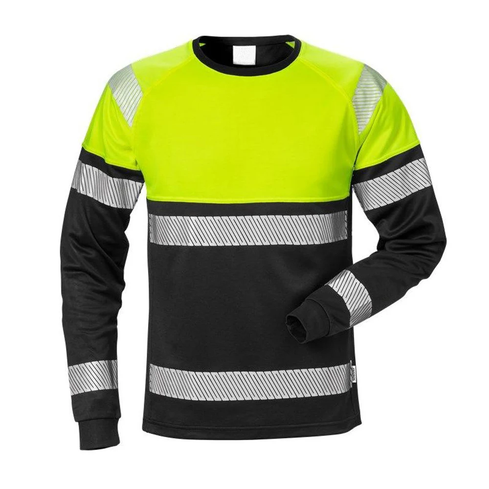 OEM Custom Pullover Class 3 Safety Work Wear Reflective High Vis Tee Shirts Manufacturer
