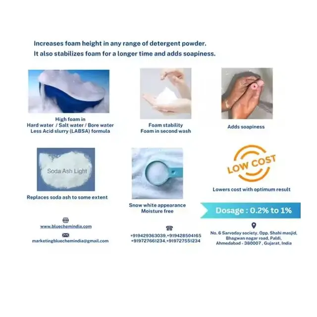 Factory Price Hard Water Softening Agents for Laundry Detergent Best Price Washing Powder and Liquid Detergent in India