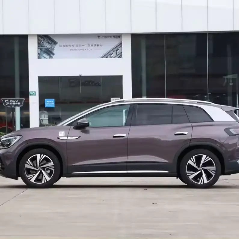 Заводская дальность китайский электрический автомобиль VW дешевая цена 2023 внедорожник новые энергетические автомобили на 7 мест ID6 Crozz для продажи