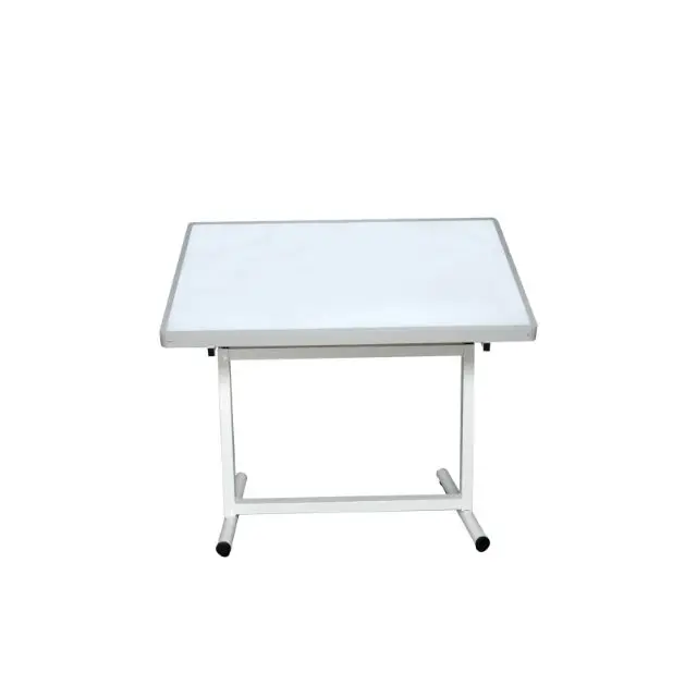 Adjustable Height School Furniture  Wood Drawing Desk Drafting Table 80*120cm