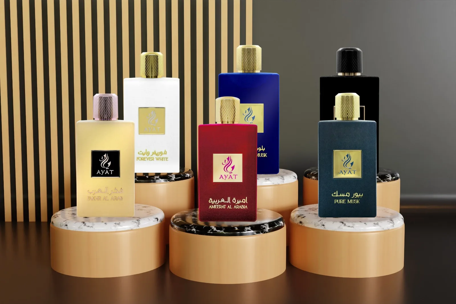 Perfume FOREVER WHITE 100 ml by Ayat perfumes Dubai Arabic long lasting eau de perfumes