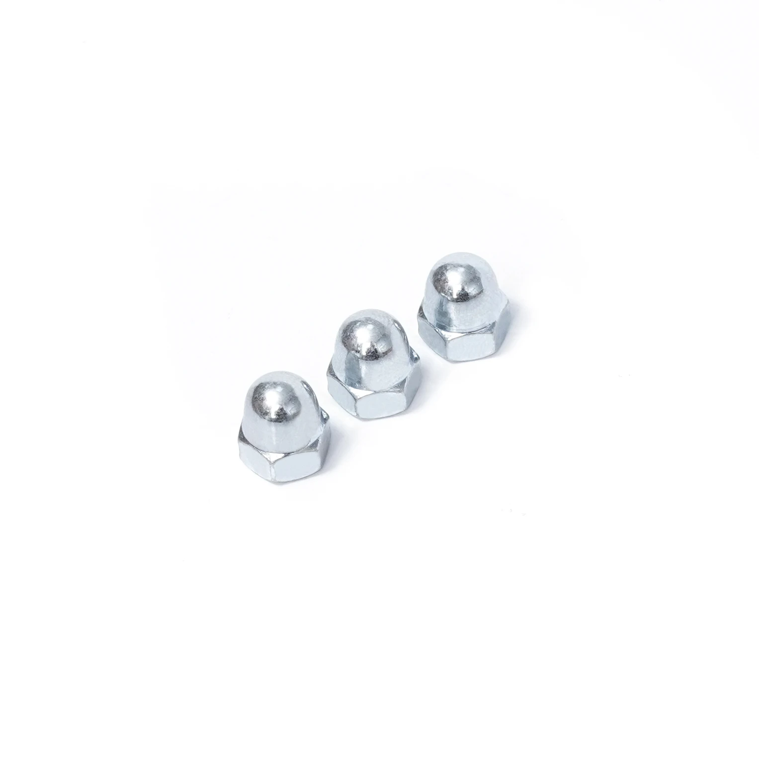 Wholesale Heavy Industry DIN1587  Stainless Steel Hexagon Flange Domed Cap Nuts Lock Cap Nuts