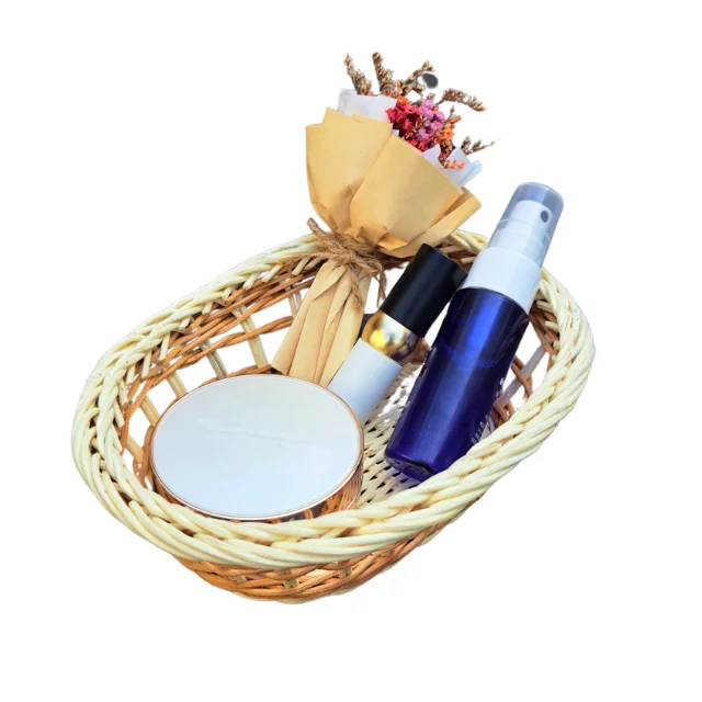 Eco Friendly Vietnam Manufacturer Customize OEM Product New Design Products Display Woven Wicker Rattan Basket