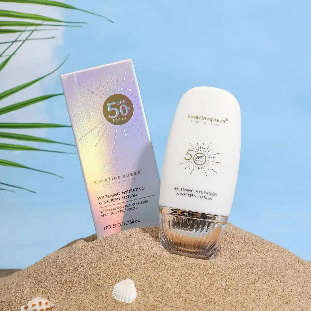 Частная Марка OEM оптовая продажа солнцезащитный крем для тела SPF 50 органический увлажняющий лосьон отбеливания природы