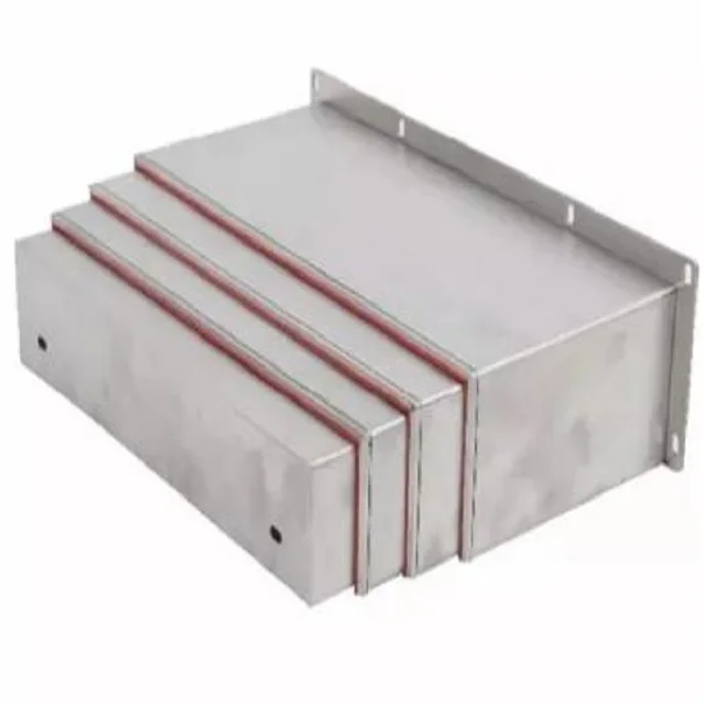 Стальная Телескопическая крышка, стальная направляющая, крышка, телескопическая крышка сильфона, пластина из нержавеющей стали для станка с ЧПУ