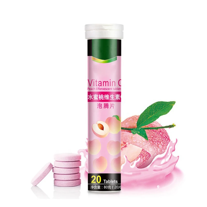 OEM/ODM GMP Effervescent Multivitamin Tablets 1000mg Vitamin C Effervescent Tablets With Zinc