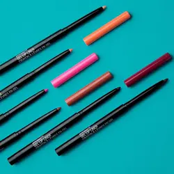 Водостойкие матовые веганские подкладки для губ, выдвижной гелевый карандаш, индивидуальная этикетка, высокое качество, подкладки для губ