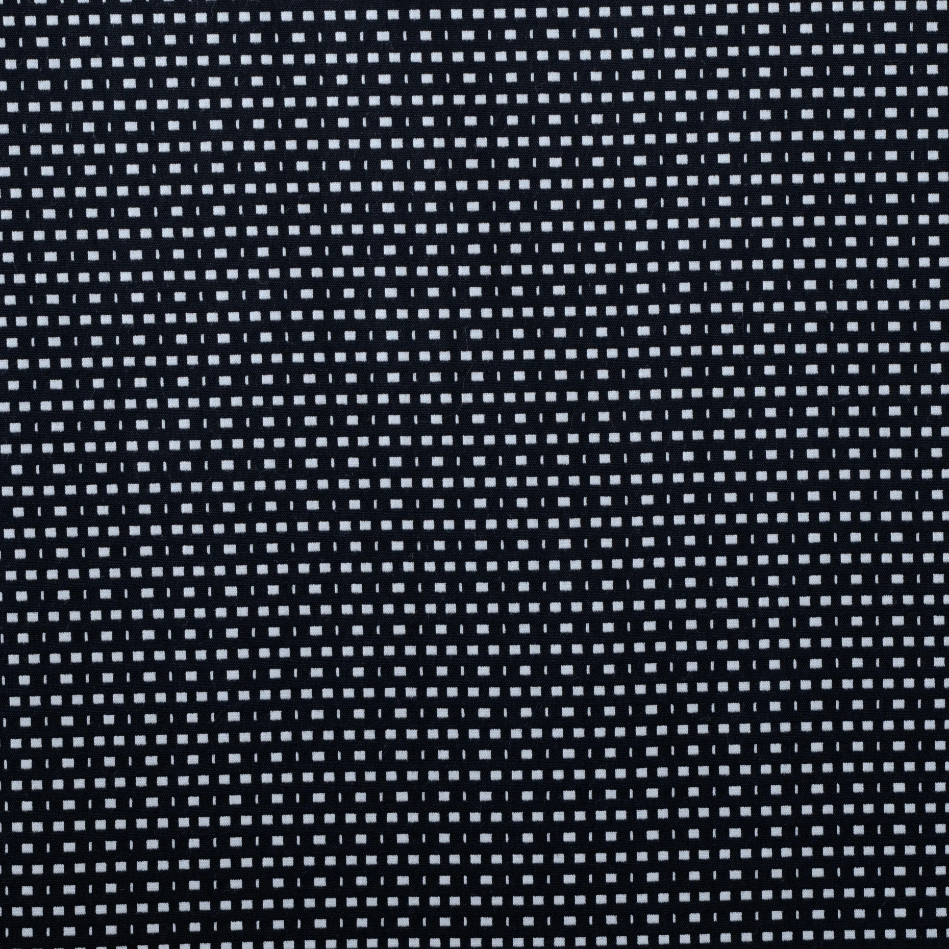 First Choice Heavy Cotton Blend Fabric with Black and White Micro Design.  Buy By The Meter Double Cotton Jacquard Fabric.