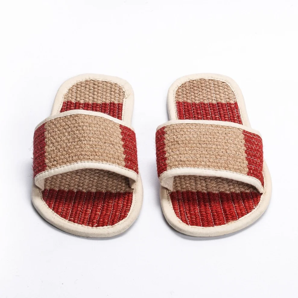 Bangladesh Indoor & Outdoor Jute Comfortable flat Sandal Top Quality & Low Price Direct Factory Manufacturer Jute Shoes
