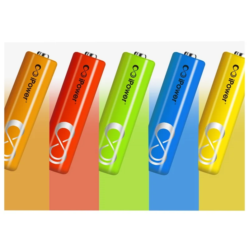 Hot sale 1.2V Nimh AAA 800mAh 1100mah 2200mah battery environmental rechargeable battery AA