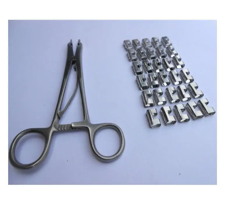 Wholesale RANEY Scalp Clip Applying/Removing Forceps surgical instruments medical supplies