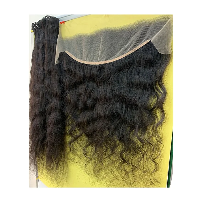 Best Quality extensions human hair 16 inch Remy Pure Natural Wavy