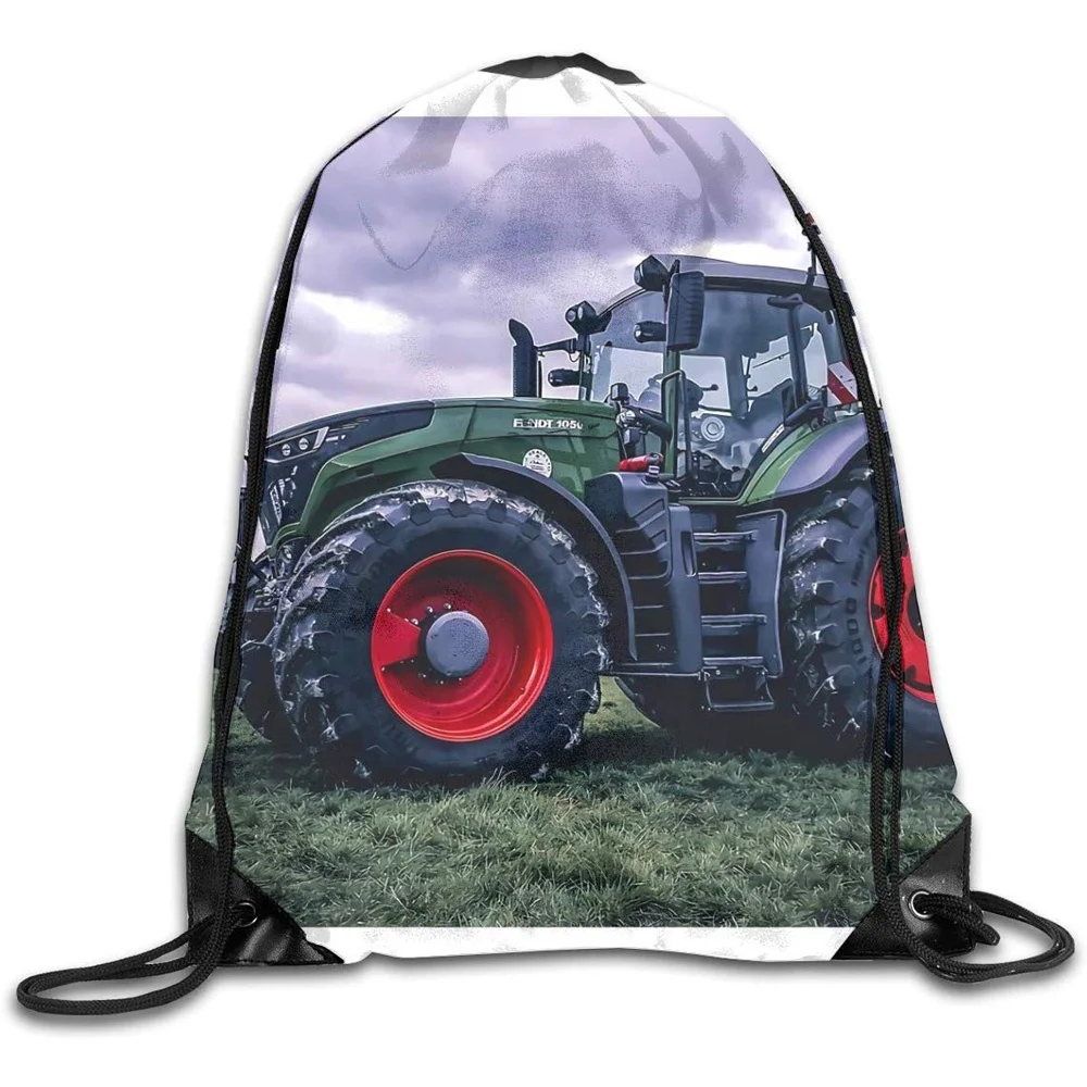 custom logo printed Promotional string drawstring bag