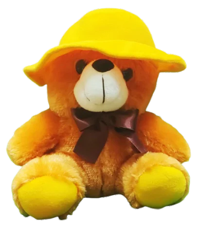 Top Selling Light Weight Fluffy Cap Teddy Bear for Gifting Purpose from Indian Manufacture at Wholesale Price