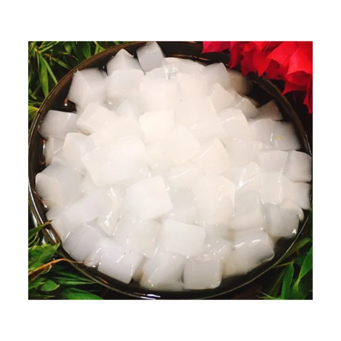 VIET NAM The Premium Fresh Flavor Nata De Coco with Light Syrup used for refreshing drink and milk tea with Natural Taste