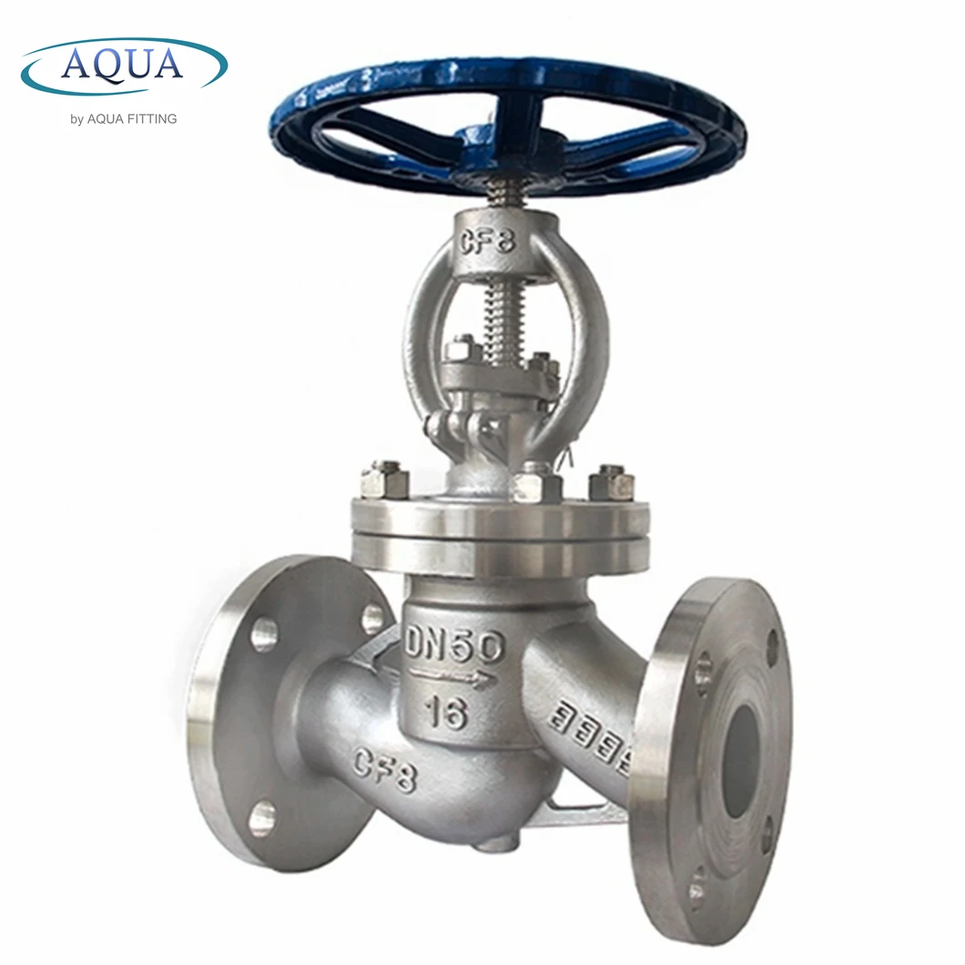 DIN Stainless Steel Globe Valve Pn1.6/2.5