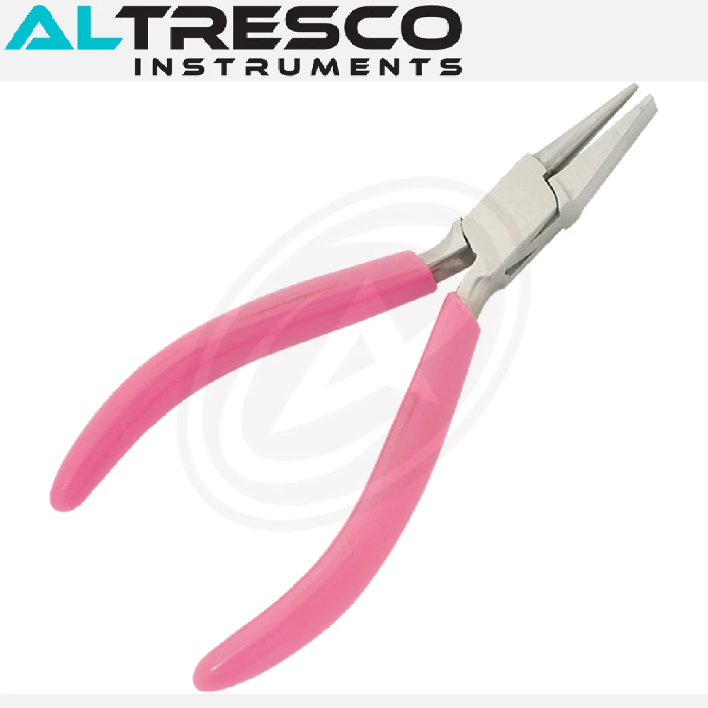 Flat Nose Pliers Stainless Steel Box Joint Flat Tips (With/Without Leaf Spring)