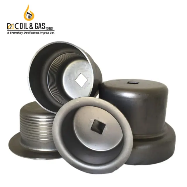 API 5ct 2-3/8' Pressed Steel Thread Protectors Male Female Connection Nylon Material 50mm 10mm 12mm 30mm 14mm Machining Equal