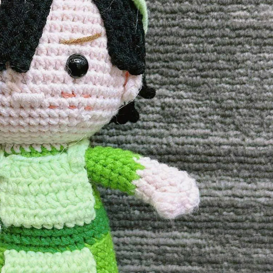 Вязаная игрушка «амигуруми»