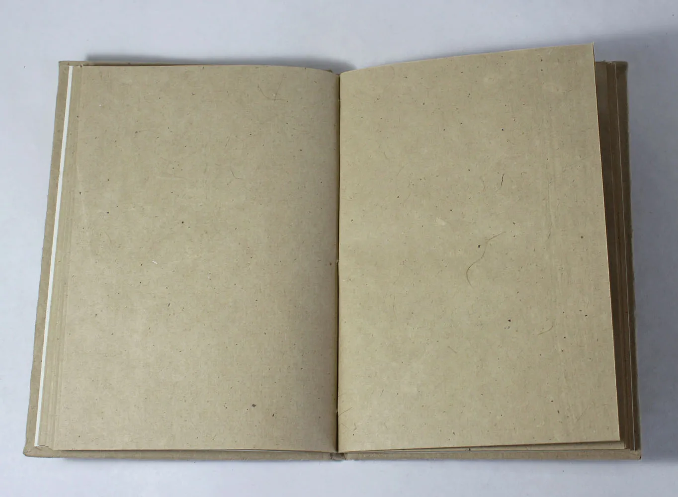 Hard Cover Hemp Fiber Paper Front Printed Some Ancient Painting Hemp Leaves And Nature Notebook