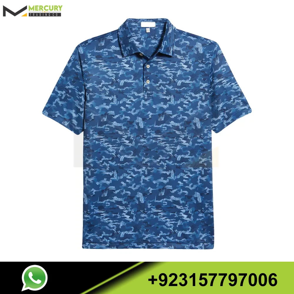 Customized Logo Printing New Design Light Weight Best Design Outdoor Wear Men Polo Shirt