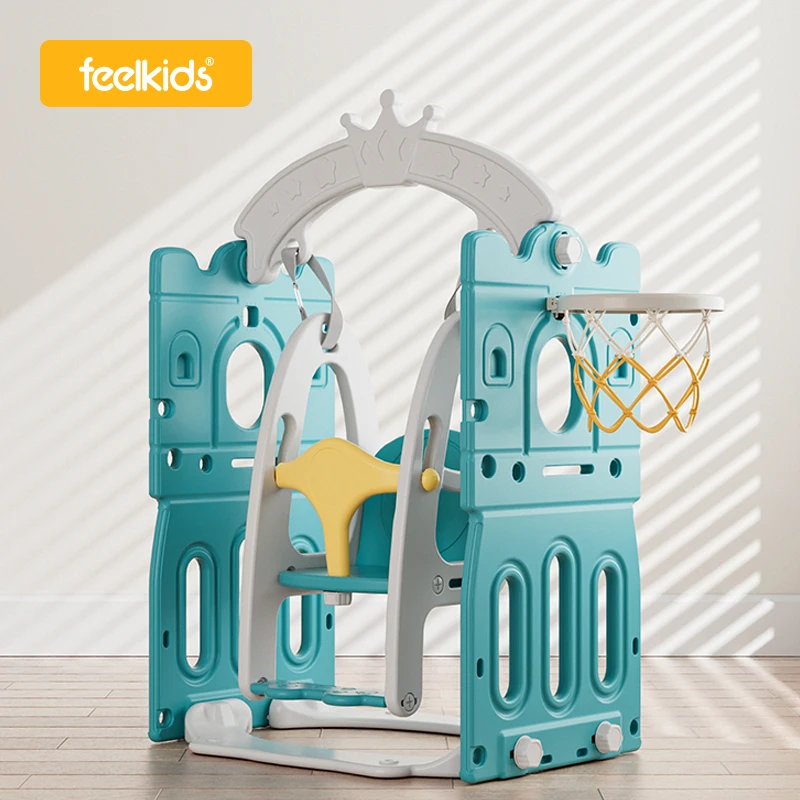 Infant Large Indoor Toddler Home Plastic Children Playground Kids Outdoor Garden Bouncer Baby Toy Slide And Swing Seat Chair Set