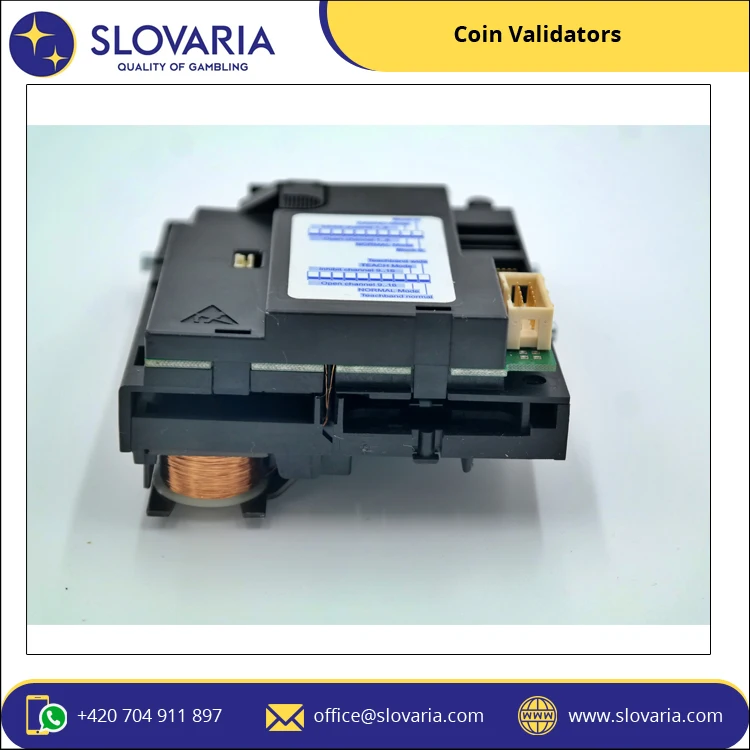Manufacturer of Top Quality Multi Frequency Technology Advanced Coin Validators at Genuine Wholesale Price