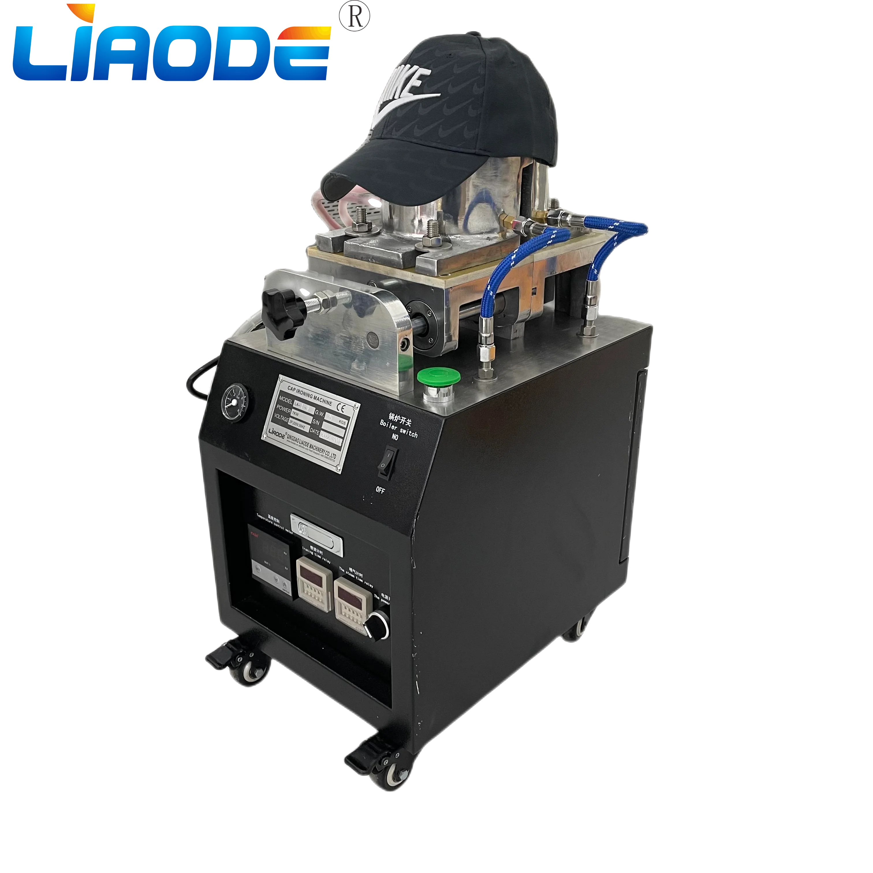 Simple Showroom Use Single head Baseball Cap Making Ironing machine