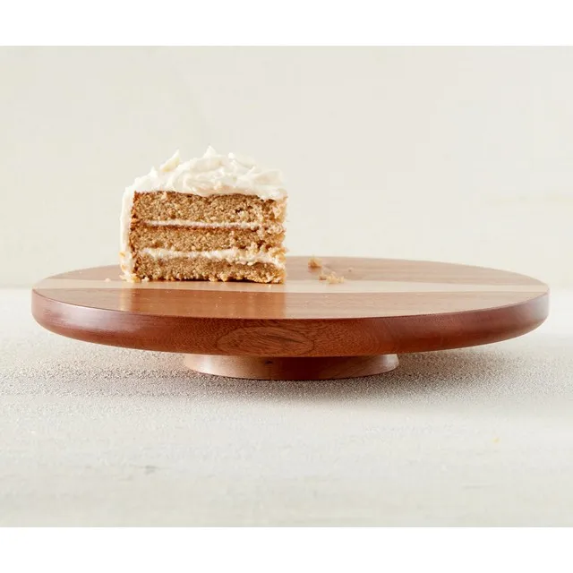 Luxury Style Wood Cake Stand Home and kitchen where Used Round shape Restaurant And High Quality Table Decoration Cake Stand