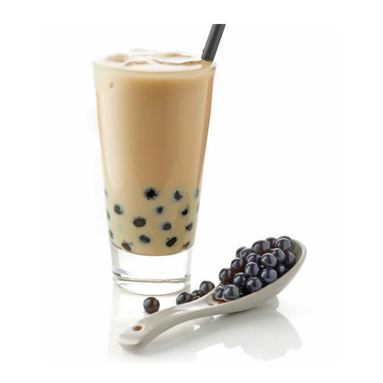 Amazon Best Selling Bubble Milk Tea Wholesale No.1 Topping Brown Sugar Crystal Boba