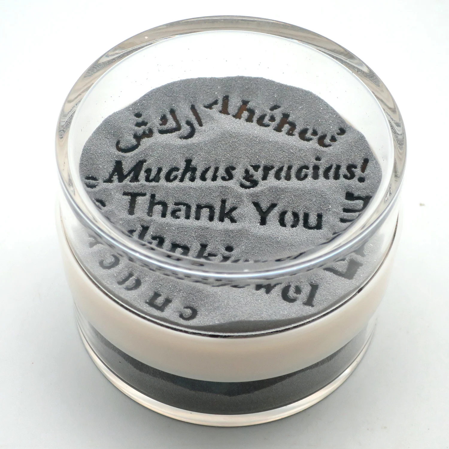 Sand Round Paperweight