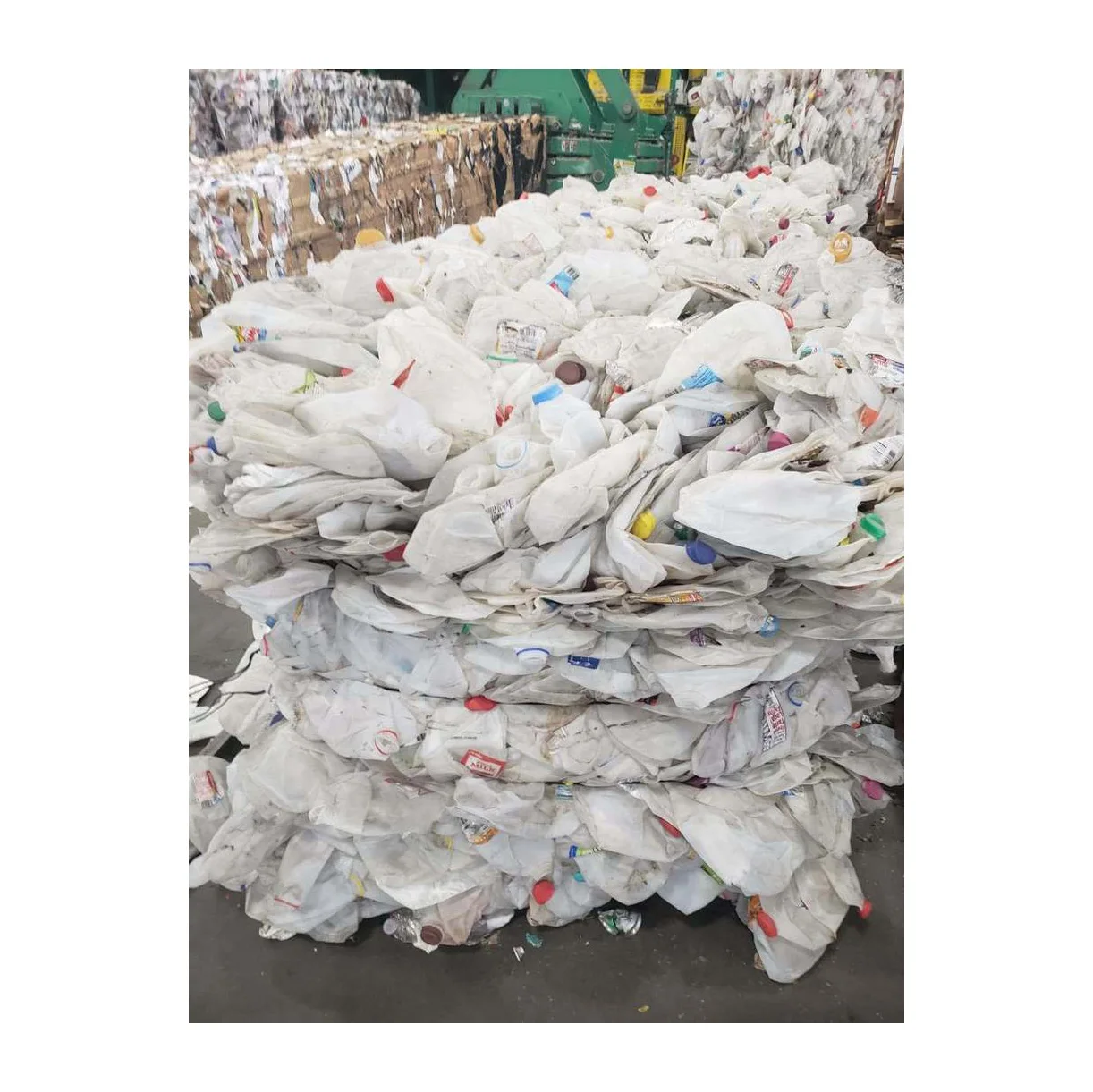 HDPE синий барабанный Лом/HDPE хлопья/HDPE молочный флакон лом для продажи