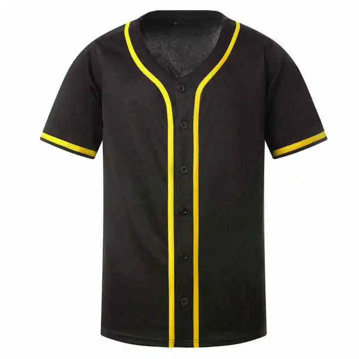 Wholesale Custom Baseball Jersey Sublimation Print College League Baseball Practice Uniform